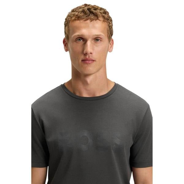 Boss Mens Future Regular T-Shirt - Dark Grey - 