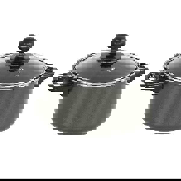 Gr8 Home Dove Grey 7 Pcs Non Stick Cookware Set Cooking Pot Frying Pan Saucepan With Lids