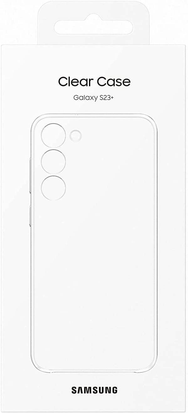 Samsung Galaxy S23 Plus Clear Slim TPU Case Transparent - EF-QS916CTEGWW
