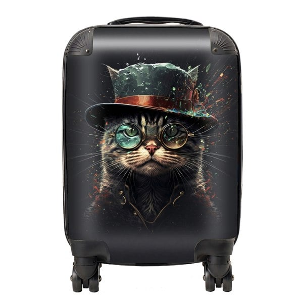 Warren Reed Cat Splashart Suitcase