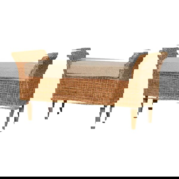 Artisan Furniture Solid Wood Riviera Woven Bench