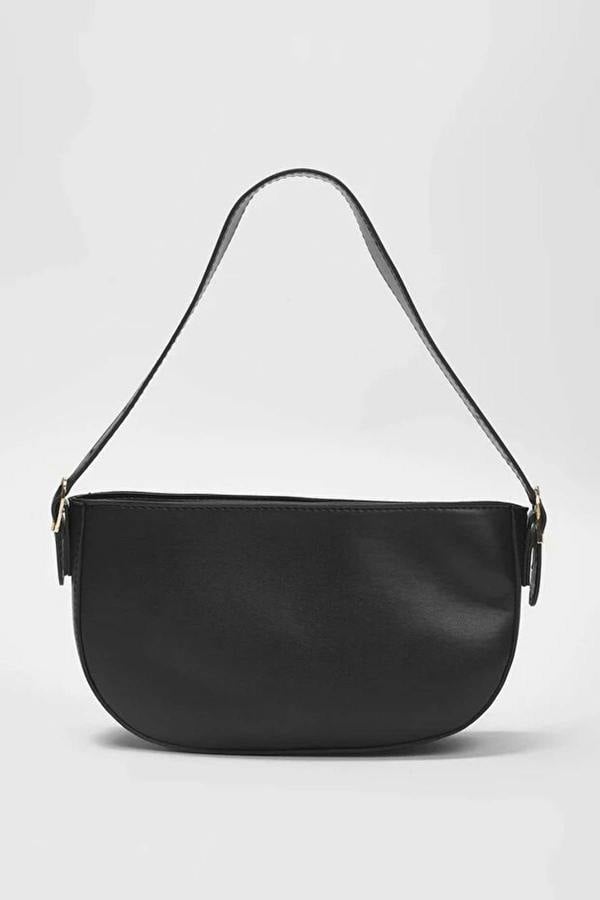 WOVCOR Women's Mini City Shoulder Bag with Buckle Detail