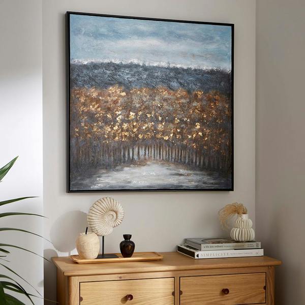 Pagazzi Lighting Silvestria Hand-Painted Canvas