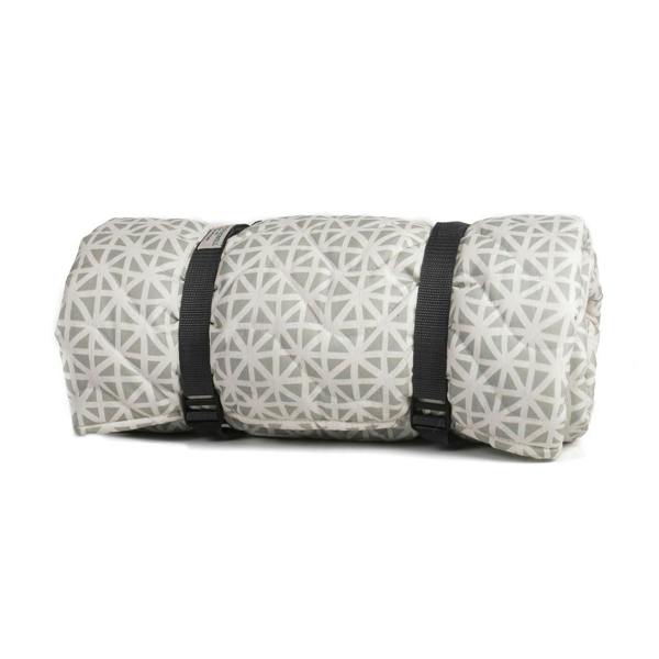 Newbury Quilted Picnic Rug - 125x125cms - Triangle