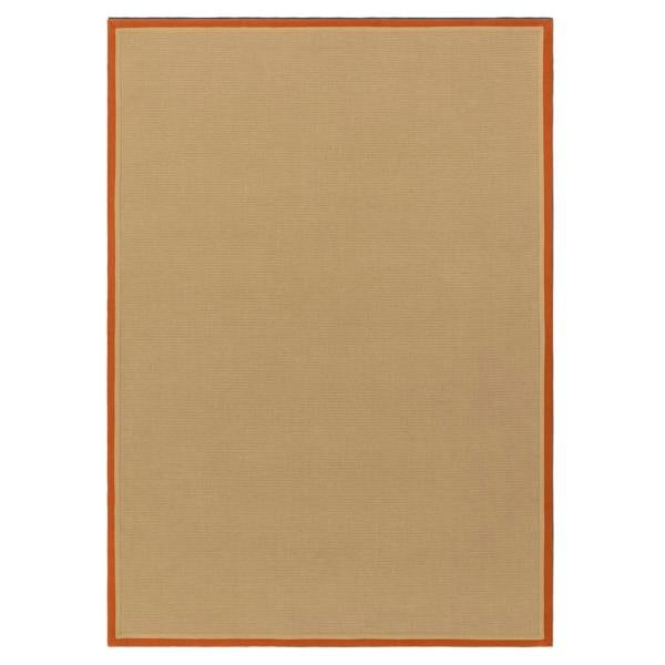 Asiatic Bordo Boucle Jute Rust Rug