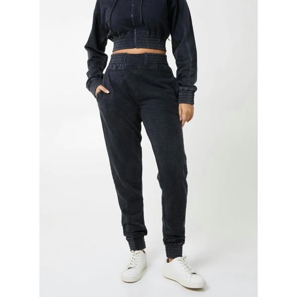 Pink Vanilla Wash Cuffed Joggers