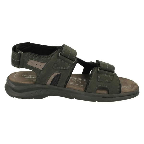 Clarks Mens Clarks Ultimate Comfort Adjustable Sandals Hapsford Trail
