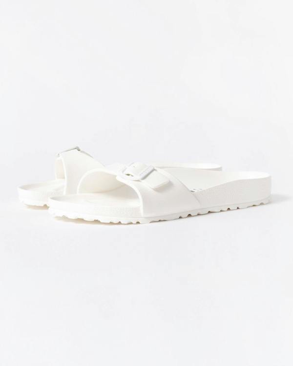 Birkenstock Madrid Essentials EVA Womens Sandals - White - CHO - Designer Womens Sandals