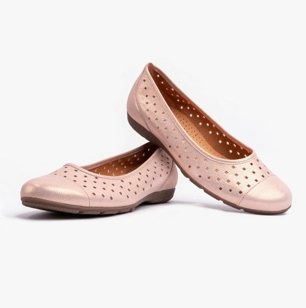 Gabor RUFFLE Womens Shoes Rose