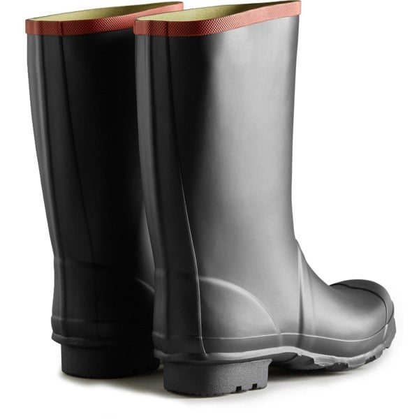 Hunter Argyll Short Knee Wellington Unisex in Black