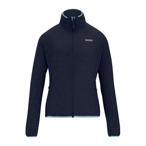 Regatta Womens/Ladies Rivendell Full Zip Fleece Jacket - Navy Blue