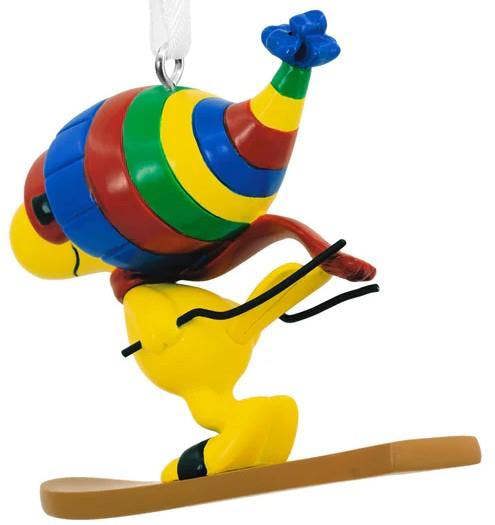 Peanuts/Snoopy - Woodstock on Skis Christmas Tree Ornament (Charles M Schulz)