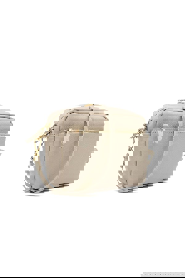 Pluspup Solid Color Crossbody Bag for Women with Adjustable Strap and Zipper