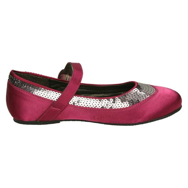 Spot On Girls Spot On Flat Ballerina Sequin Detail