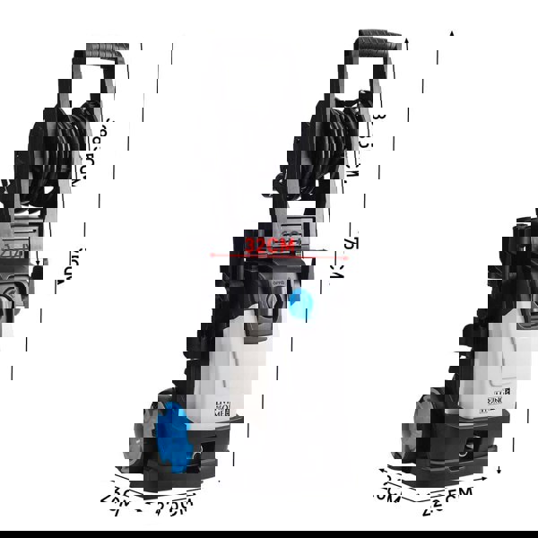 2000W Portable Electric High Pressure Washer Living and Home