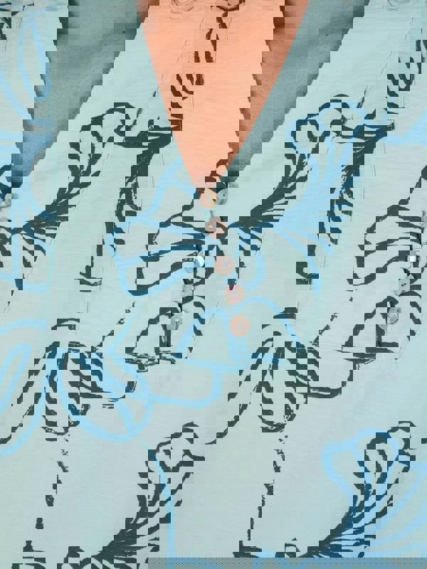 VIZ-A-VIZ Floral Printed Top