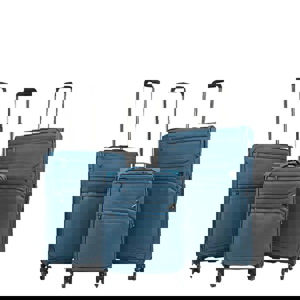 Snowball Softshell Luggage Set Cabin Check-in Suitcase