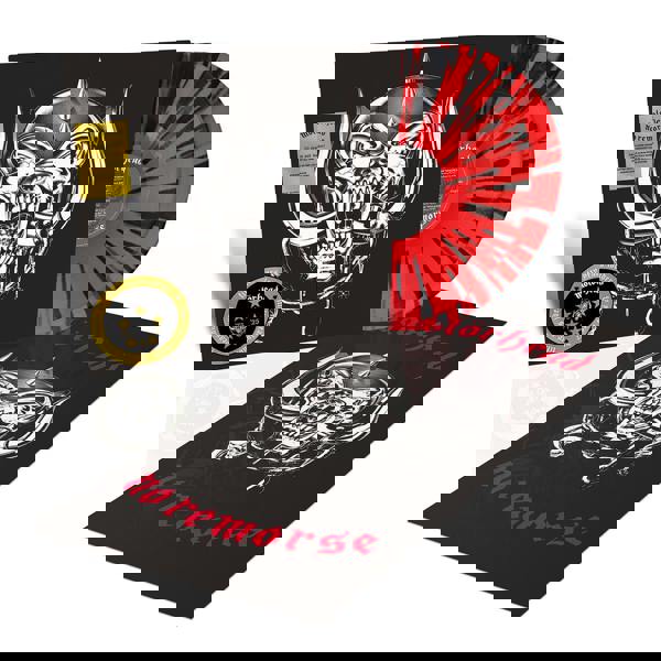 Motorhead 'No Remorse' (50th Anniversary Edition) 2LP Red & Black Splatter Vinyl