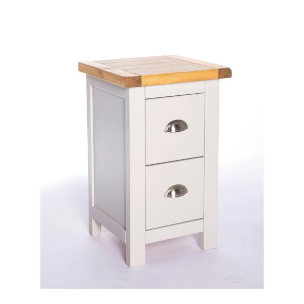 Cabinet Bits Argenta 2 Drawer Petite Bedside Table