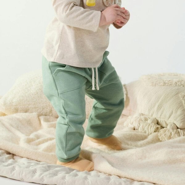 Mini Cuddles Unisex Joggers (Sage Green)