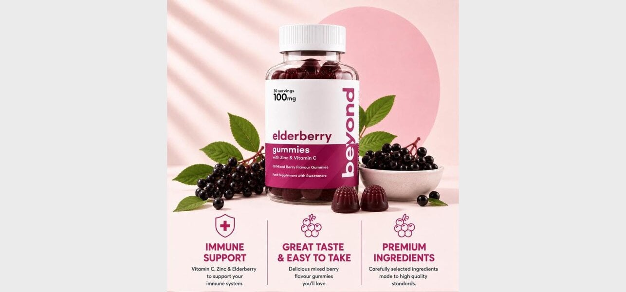 Beyond Shakers Elderberry Gummies