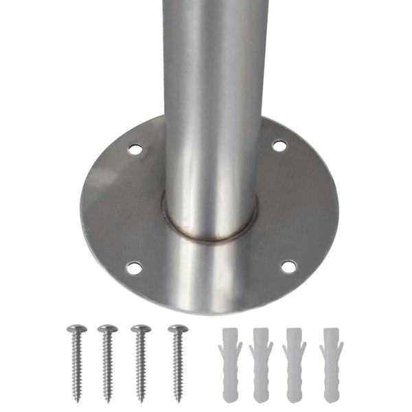 Berkfield Stainless Steel Stand for Mailbox