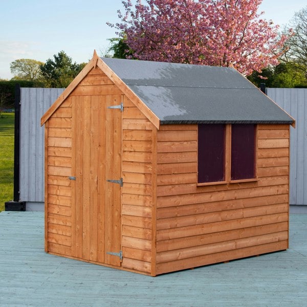Shire Overlap 7x5 Economy with Window Storage Shed - Best Shed