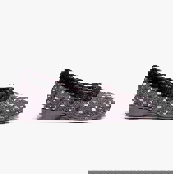 Lotus GERI Womens Slippers Black