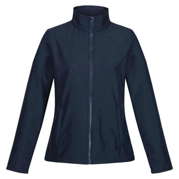 Regatta Standout Womens/Ladies Ablaze Printable Soft Shell Jacket - Navy/Navy