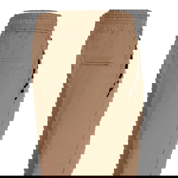 David WeJ Plain Drawstring Trouser - Beige