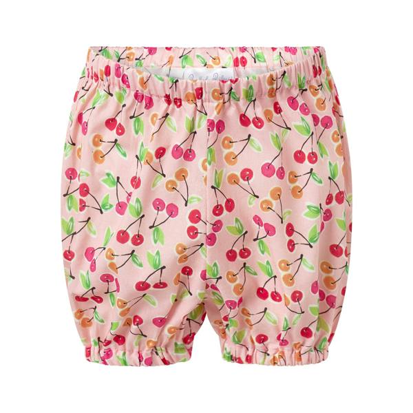 Rachel Riley Cherry Button-Front Dress & Bloomers