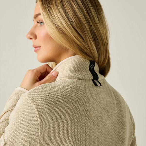 Regatta Womens/Ladies Elzie Fleece Jacket - Light Vanilla/Moonbeam - 