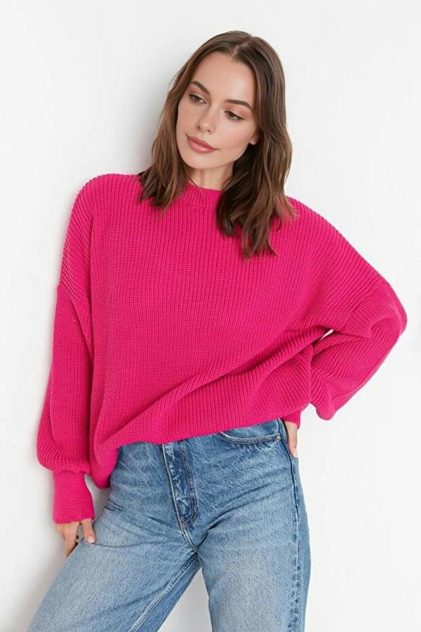 WOVCOR Basic Knit Sweater
