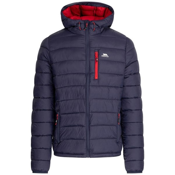 Trespass Mens Mikail Padded Jacket - Navy
