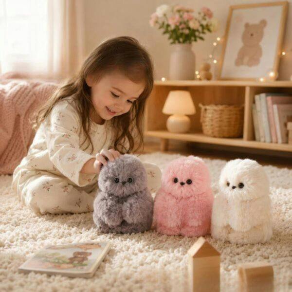 Leaper Cute Emotional Doll Bag Plush Toy