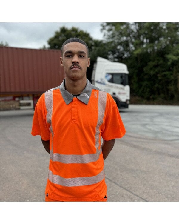 Leo Workwear Trimstone Coolmax Polo Shirt