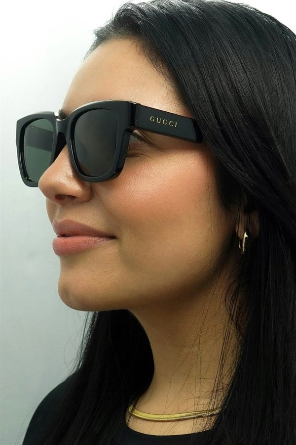 Gucci Sunglasses GG1670SK 001 Black with Havana Grey