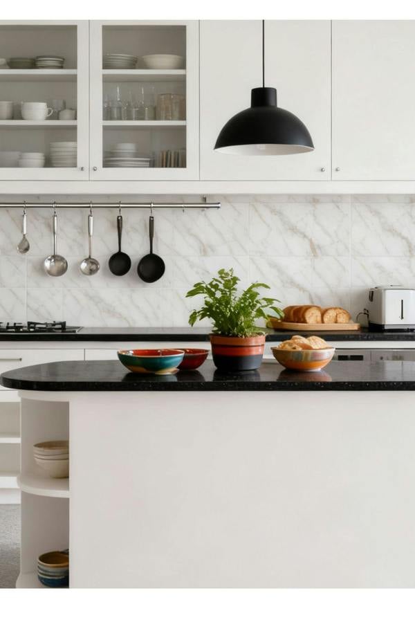 Groundlevel Self Adhesive Marble Effect Tiles