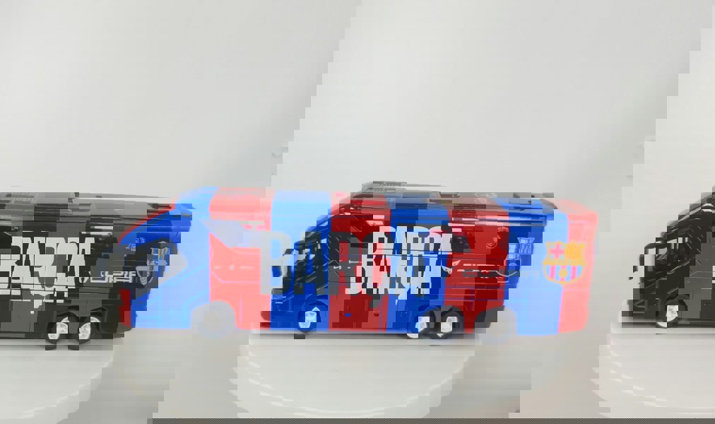 Banbo | FC Barcelona Bus Model Football Team Coach Toy