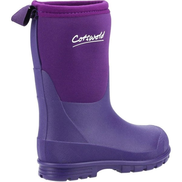 Cotswold Hilly Neoprene TPR+Neoprene Purple Wellington Boots