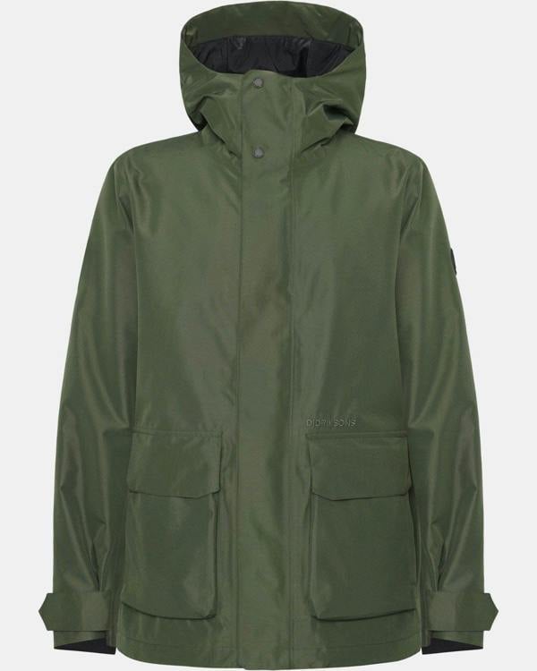 Didriksons Unisex Liam Jacket 2 - Deep Green 300