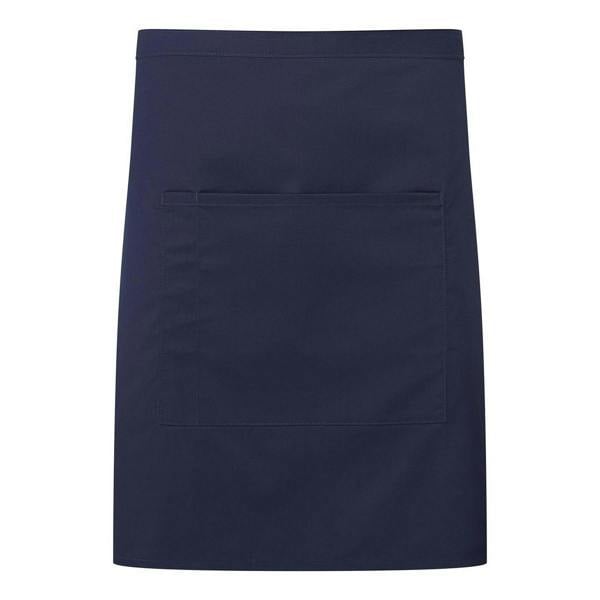 Premier Pocket Short Apron - Navy