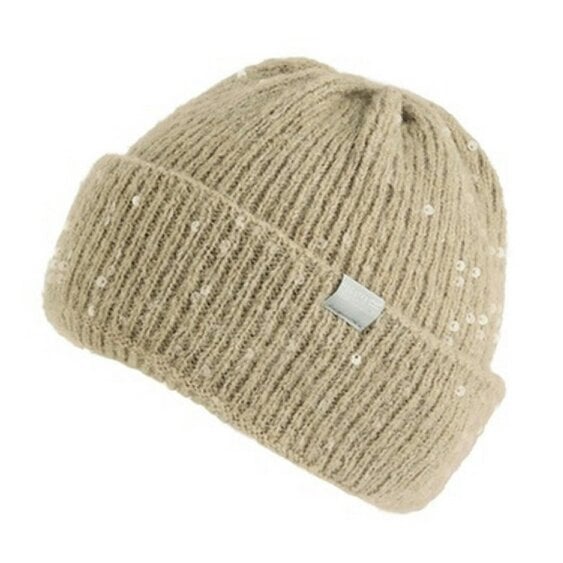 Regatta Womens Lorelai Beanie - Soft Taupe - Soft Taupe - One Size - 85% Polyester/8% Wool/7% Acrylic