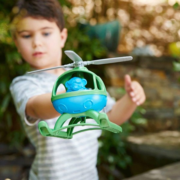 Green Toys Green Helicopter - Made From 100% Recycled Plastic