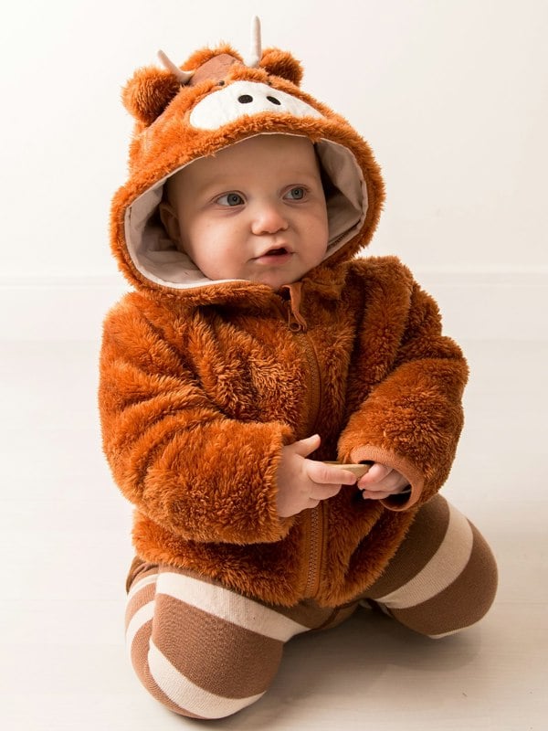 Neutral Highland Cow Hoodie - Blade & Rose UK