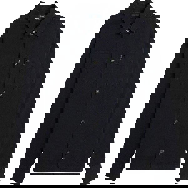 Fred Perry M6627 102 Black Over Shirt  Mens XS