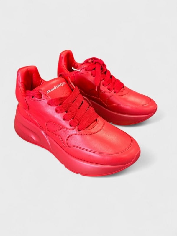 Alexander McQueen Oversized Runner Red - Supplied FashionAlexander McQueen