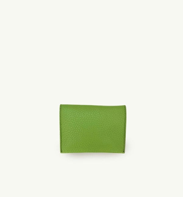 Apatchy London Lime Green Leather Purse