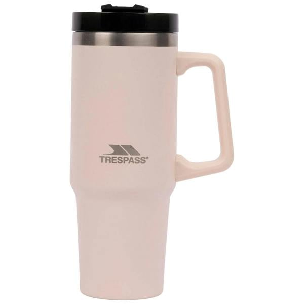 Trespass Bigup Stainless Steel Mug - Dusty Pink - 