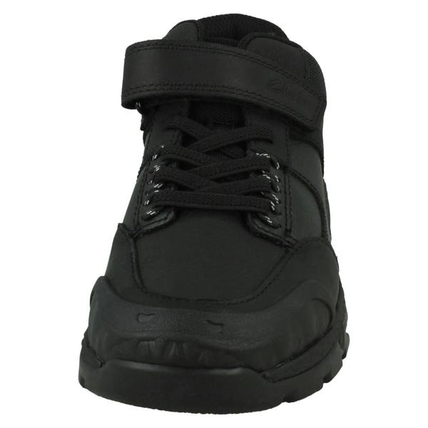 Clarks Boys Clarks PlayPrints 'Rex' Ankle Boots Steggy 2 Glow
